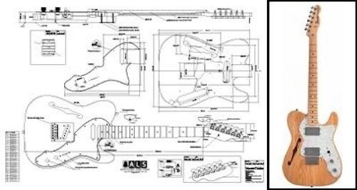 Telecaster style thinline - telecaster-style,
